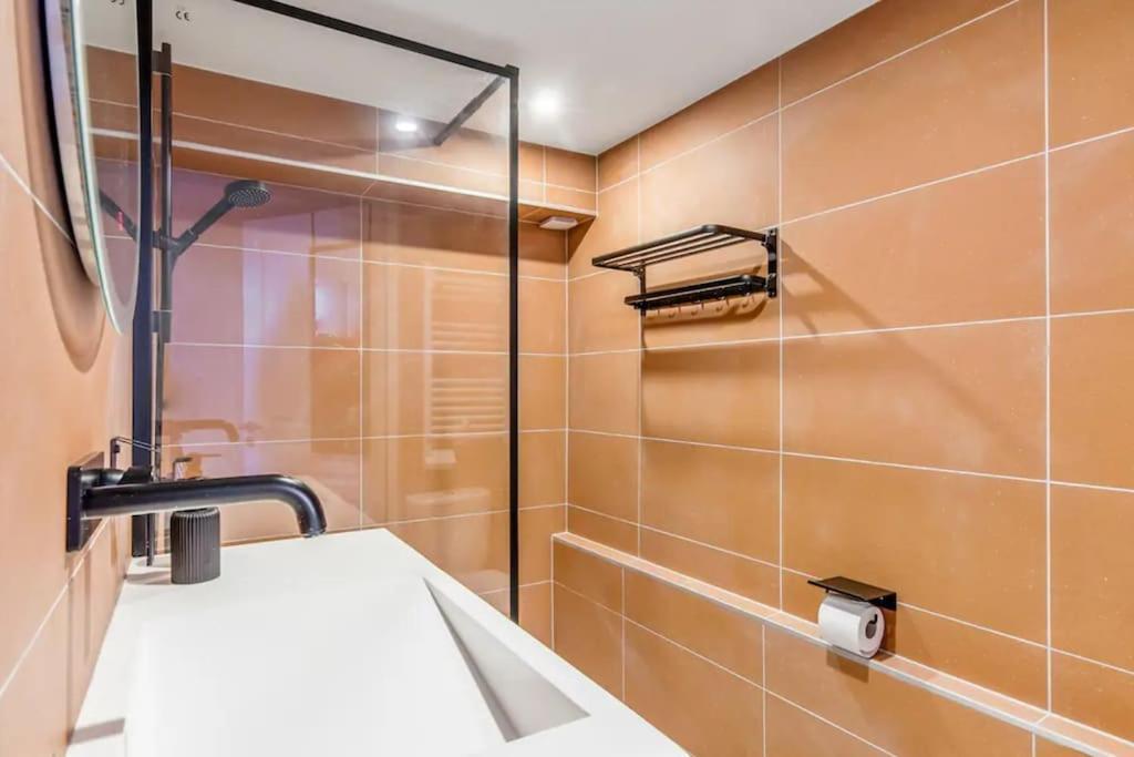 Juste La Plage - Studio Classe 3 Etoiles - Face A La Mer Houlgate Exterior photo